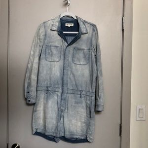 Madewell chambray romper